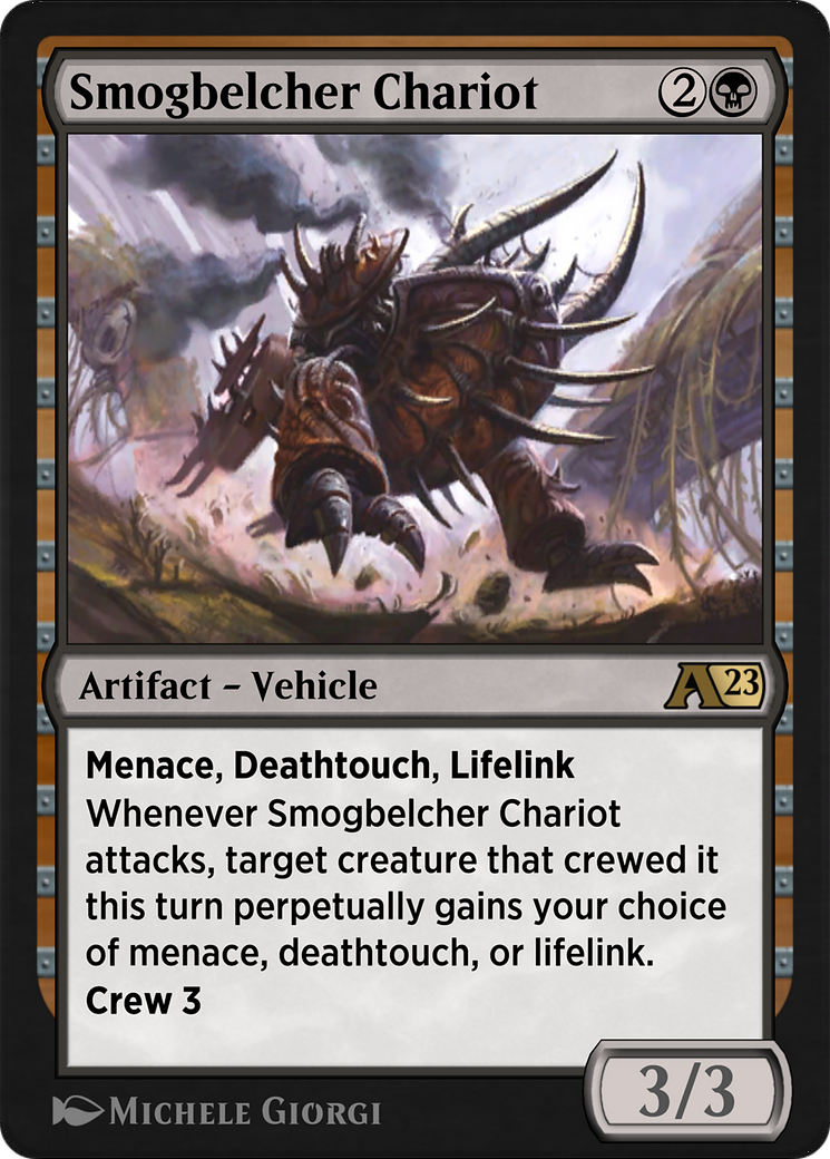 Smogbelcher Chariot (YDMU-011) - Alchemy: Dominaria-1