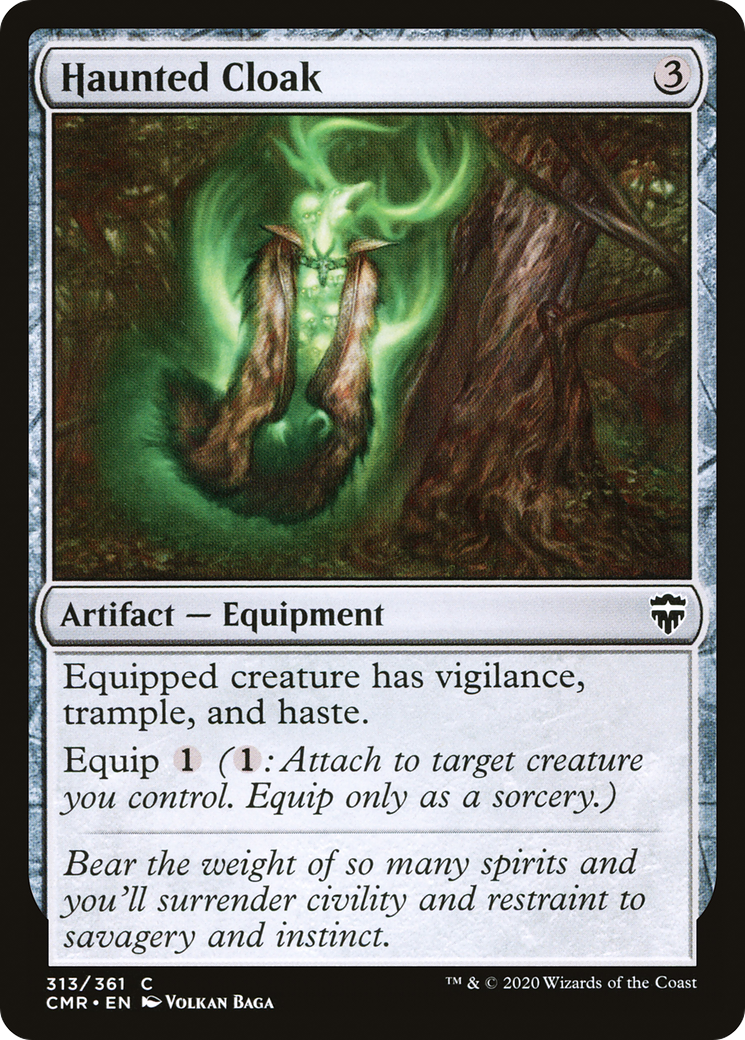 Haunted Cloak (313) [Commander Legends]-1