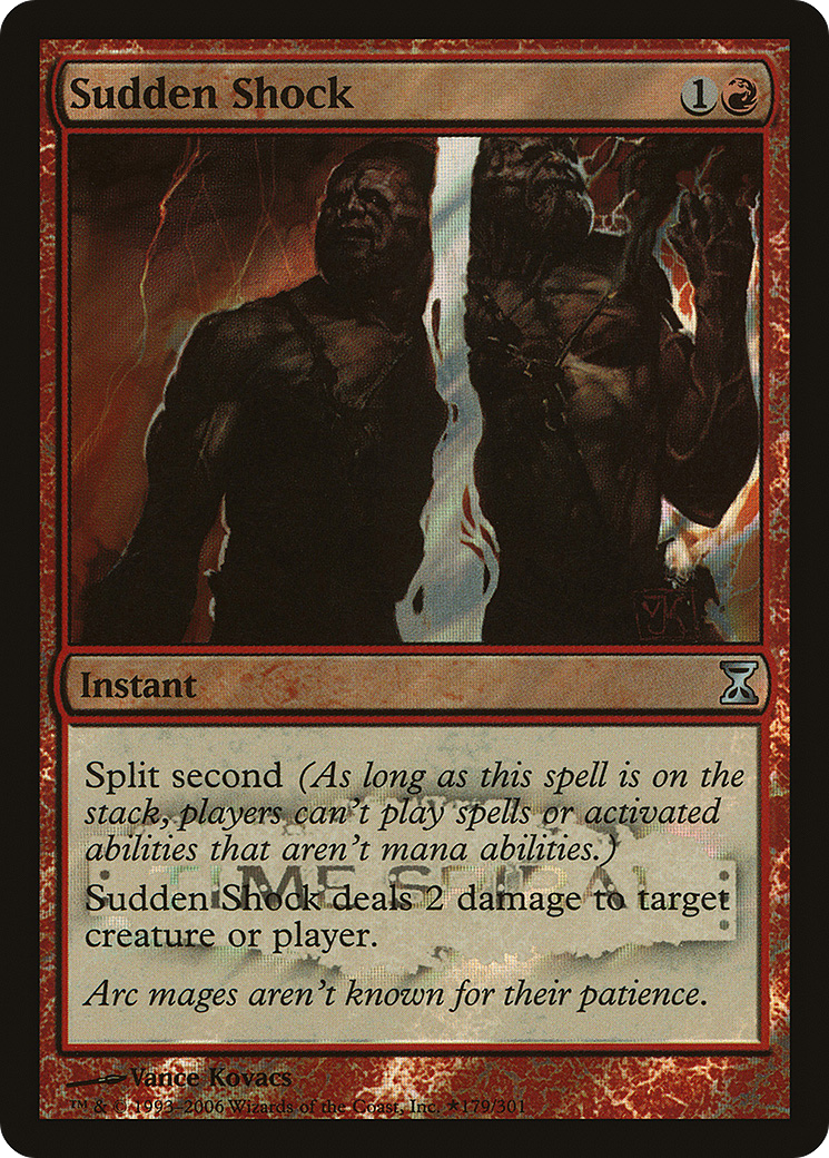 Sudden Shock [Time Spiral Promos]-1