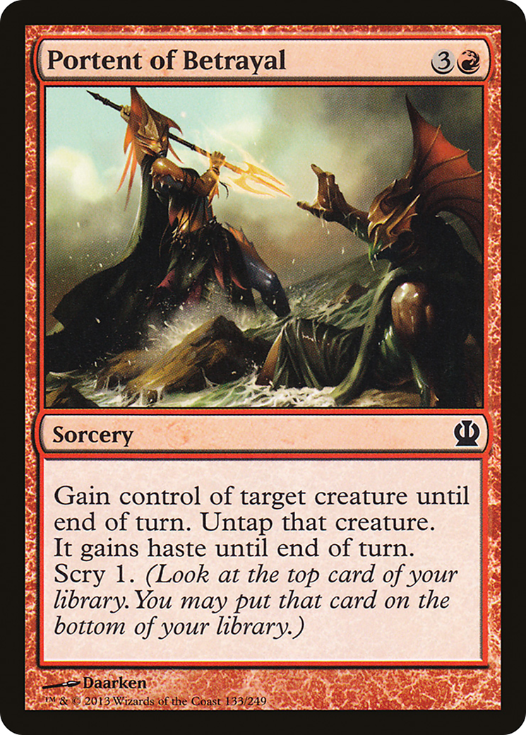 Portent of Betrayal [Theros]-1