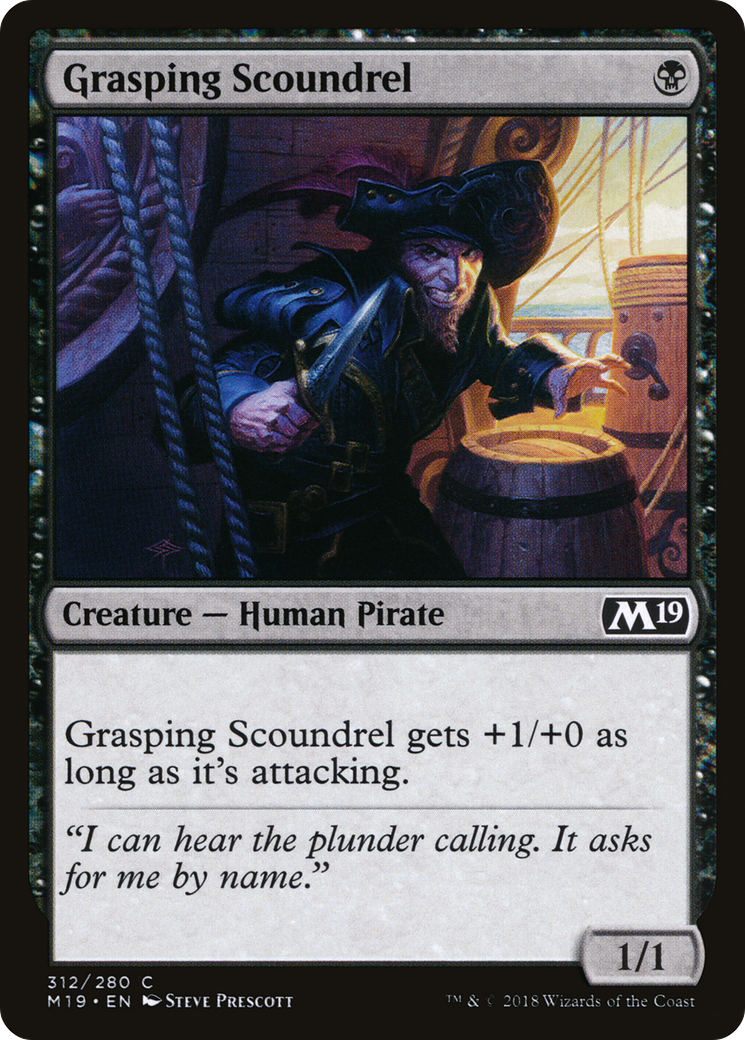 Grasping Scoundrel [Core Set 2019]-1