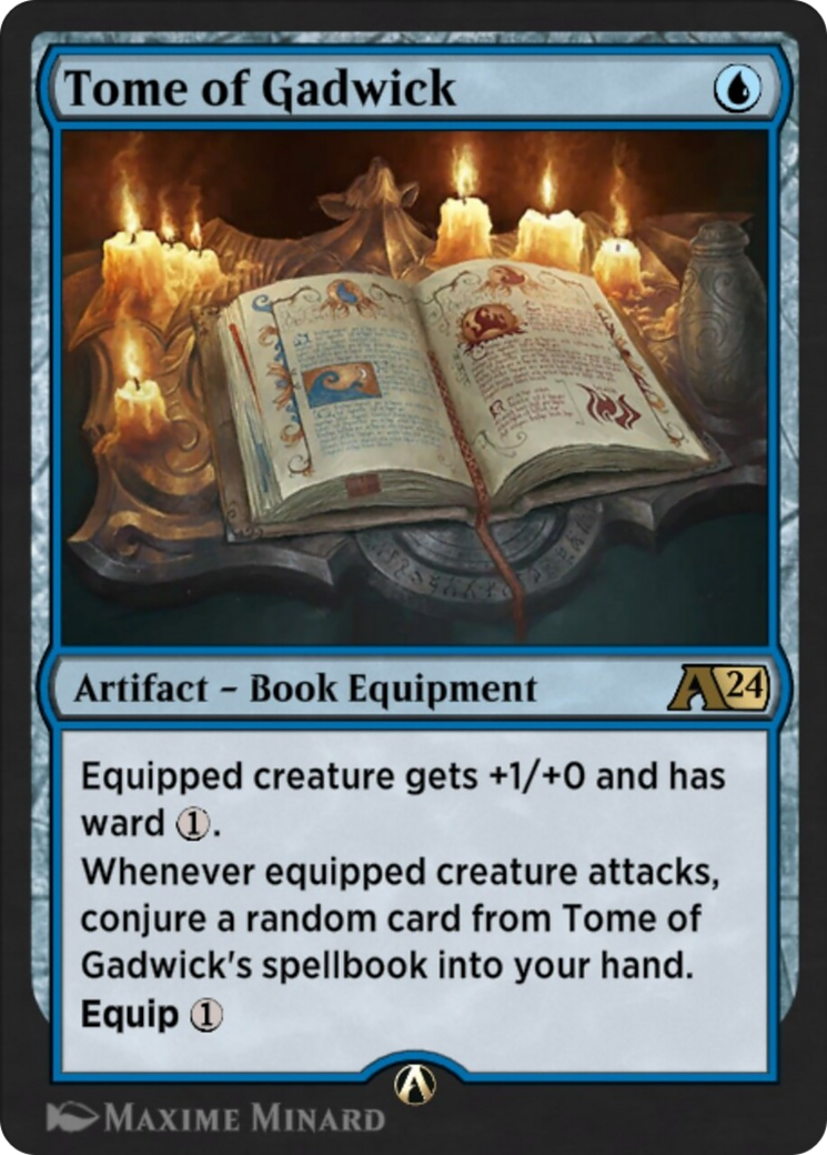Tome of Gadwick (YWOE-006) - Alchemy: Wilds of Eldraine-1