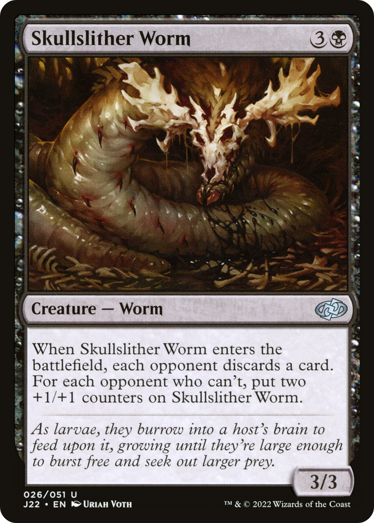 Skullslither Worm [Jumpstart 2022]-1