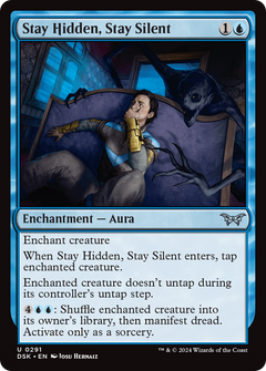 Stay Hidden, Stay Silent (0291) [Duskmourn: House of Horror]-1