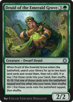 Druid of the Emerald Grove (HBG-207) - Alchemy Horizons: Baldur's Gate-1