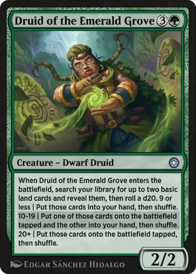 Druid of the Emerald Grove (HBG-207) - Alchemy Horizons: Baldur's Gate-1