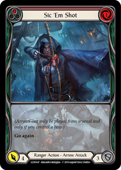 Sic 'Em Shot (Red) [LGS014-P] (Promo)  1st Edition Normal-1