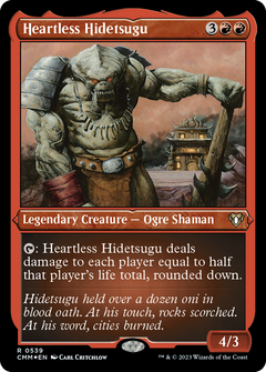 Heartless Hidetsugu (CMM-539) - Commander Masters Etched Foil-1