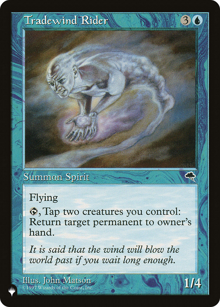 Tradewind Rider (LIST-) - The List-1
