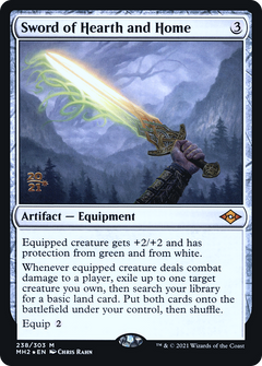 Sword of Hearth and Home [Modern Horizons 2 Prerelease Promos]-1