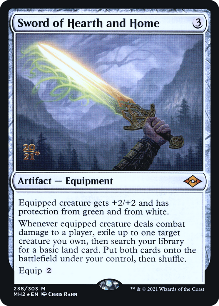 Sword of Hearth and Home [Modern Horizons 2 Prerelease Promos]-1