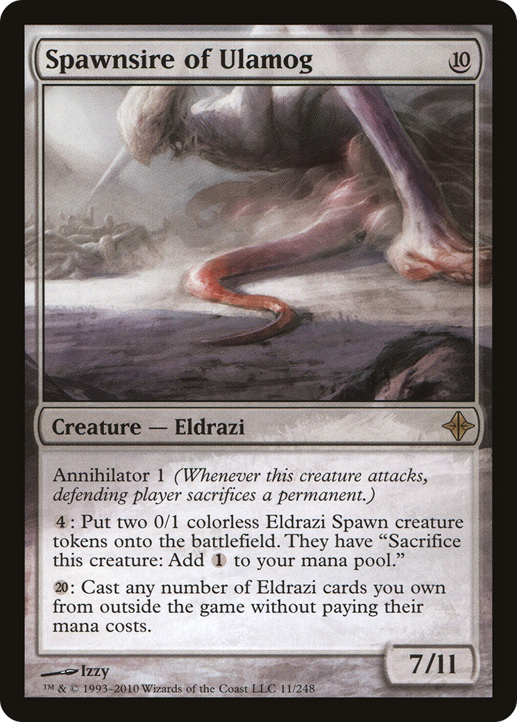Spawnsire of Ulamog [Rise of the Eldrazi]-1