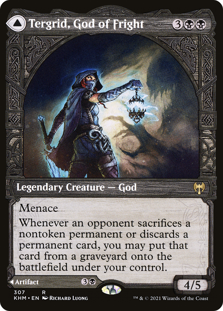 Tergrid, God of Fright // Tergrid's Lantern (Showcase) [Kaldheim]-3