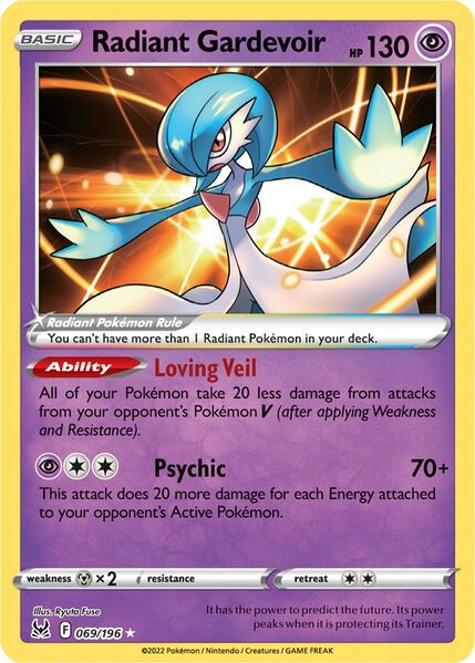 Radiant Gardevoir (069/196) [Prize Pack Series Three]-1