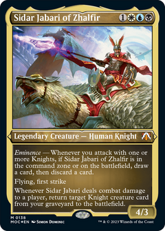 Sidar Jabari of Zhalfir (Display Commander) [March of the Machine Commander]-1