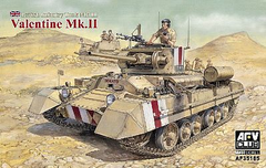 AFV Club 1/35 British Infantry Tank Mk.III Valentine Mk.II Plastic Model Ki-1
