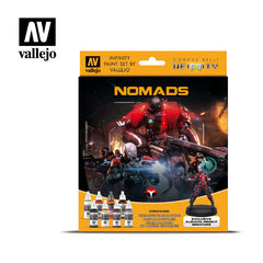 Vallejo: Infinity - Nomads - Exclusive Miniature Acrylic Paint Set-1