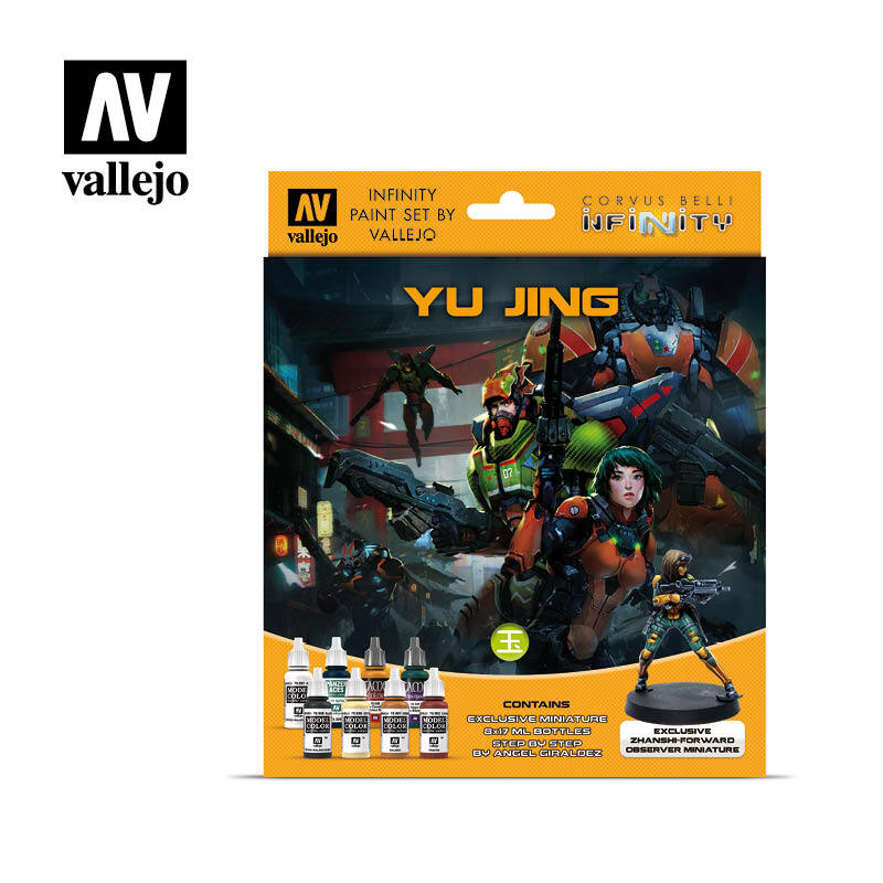 Vallejo: Infinity - Yu Jing - Exclusive Miniature Paint Set-1