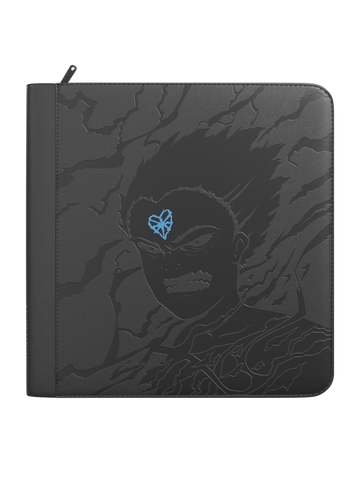 Limited Edition MEGA Capacity 12 Pocket Zip Binder - POG X Alpha Wolf