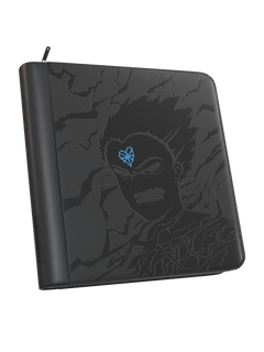 Limited Edition MEGA Capacity 12 Pocket Zip Binder - POG X Alpha Wolf-1