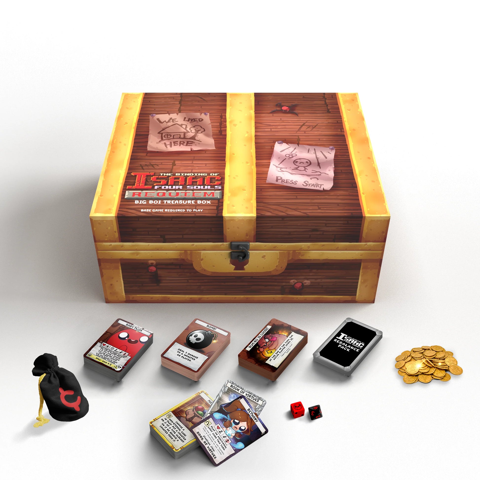 The Binding of Isaac Four Souls Requiem - The Big Boi Box-1