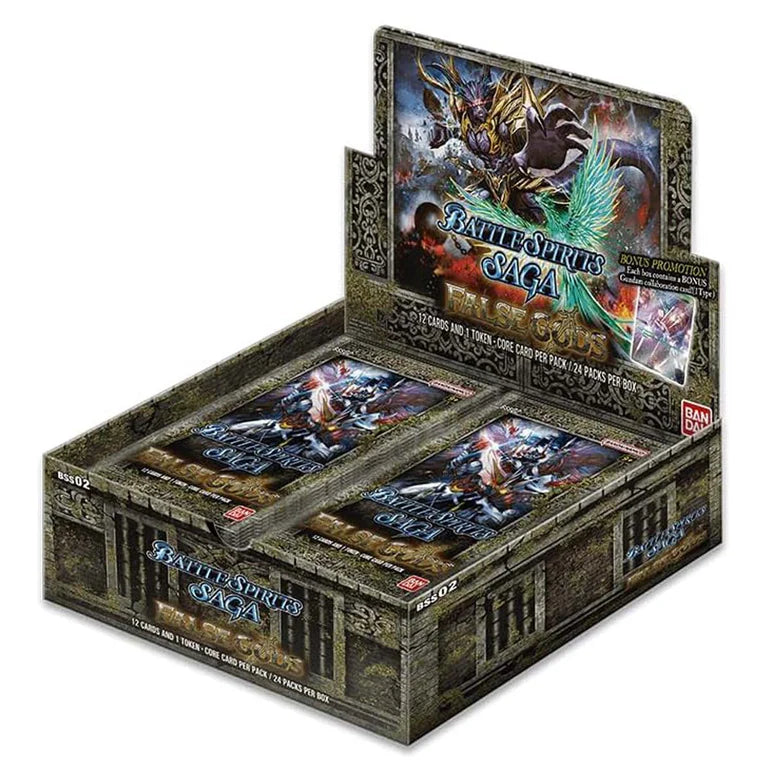 Battle Spirits Saga Card Game Set 02 False Gods Booster Display (BSS02)