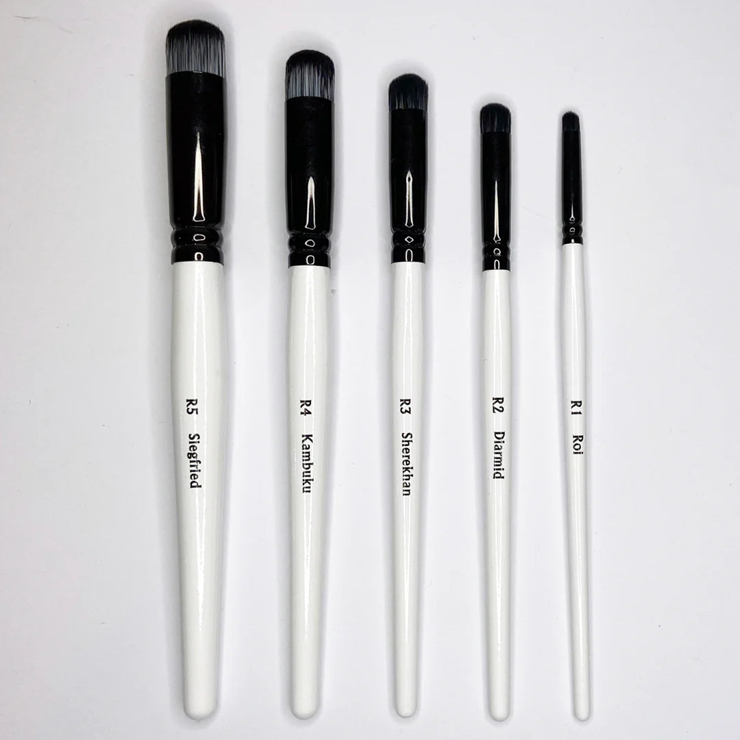 Chronicle Brushes - Techlon Tiger Drybrush Set-2