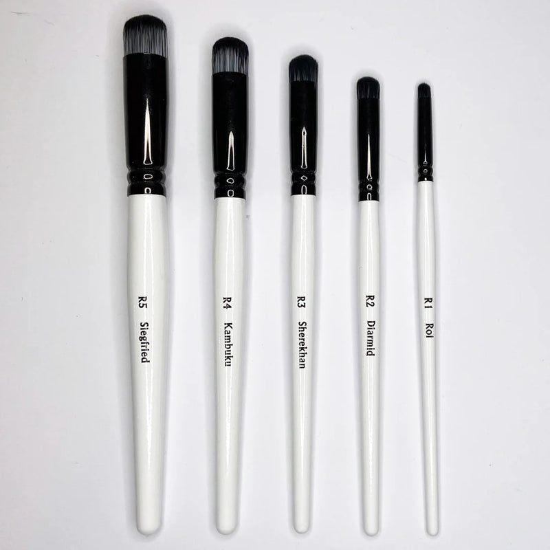 Chronicle Brushes - Techlon Tiger Drybrush Set-2