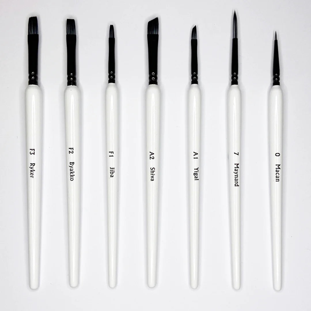 Chronicle Brushes - Techlon Tiger Drybrush Set-3