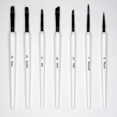 Chronicle Brushes - Techlon Tiger Drybrush Set-3