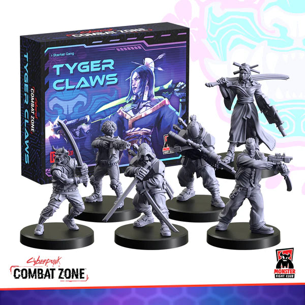 Cyberpunk RED: Combat Zone: Tyger Claws Starter Gang