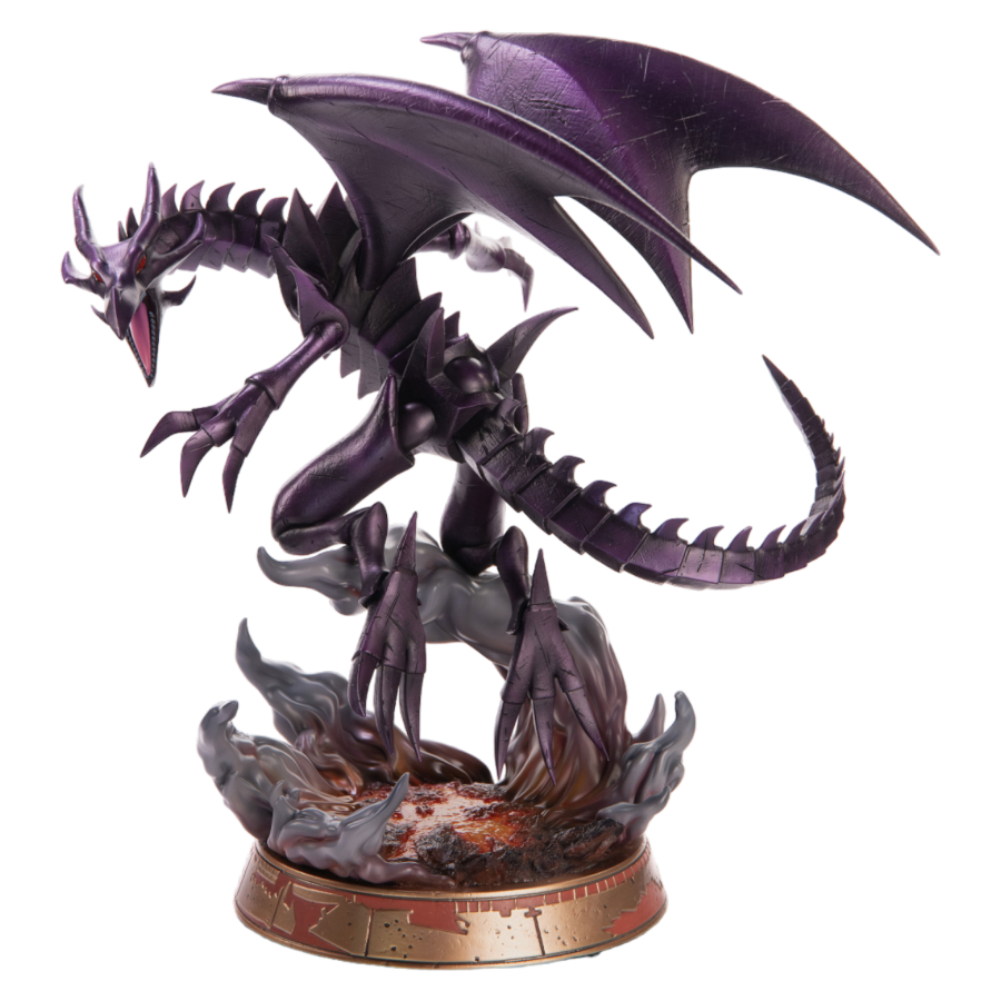 Yu-Gi-Oh! - Red Eyes Black Dragon (Purple Edition) PVC Statue-1