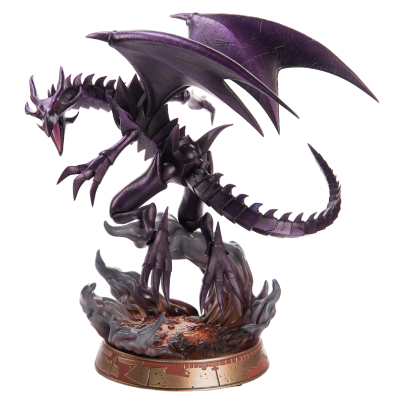 Yu-Gi-Oh! - Red Eyes Black Dragon (Purple Edition) PVC Statue-1