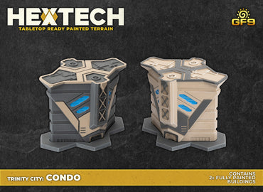 Hextech: Condo (Two Painted Buildings)