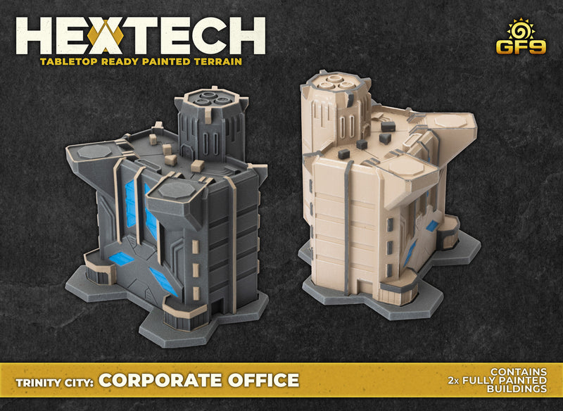 Hextech: Corporate Office (Two Painted Buildings)-1