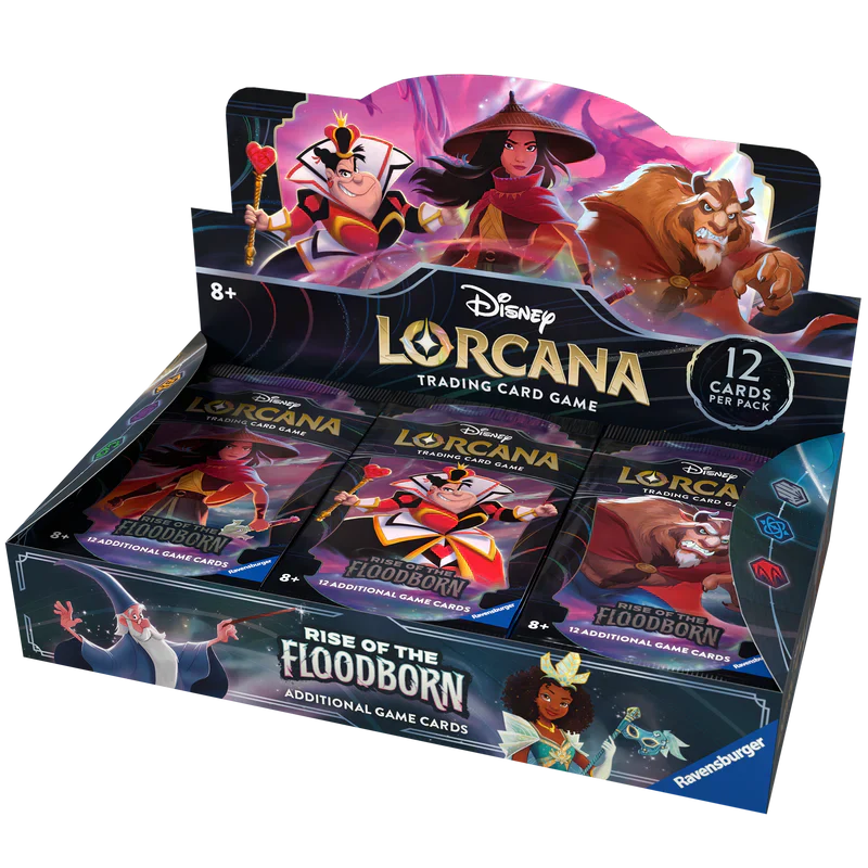 Disney Lorcana TCG: Rise of the Floodborn Booster Display (24 Per Display)