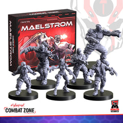 Cyberpunk RED: Combat Zone: Maelstrom Faction Starter Box-1