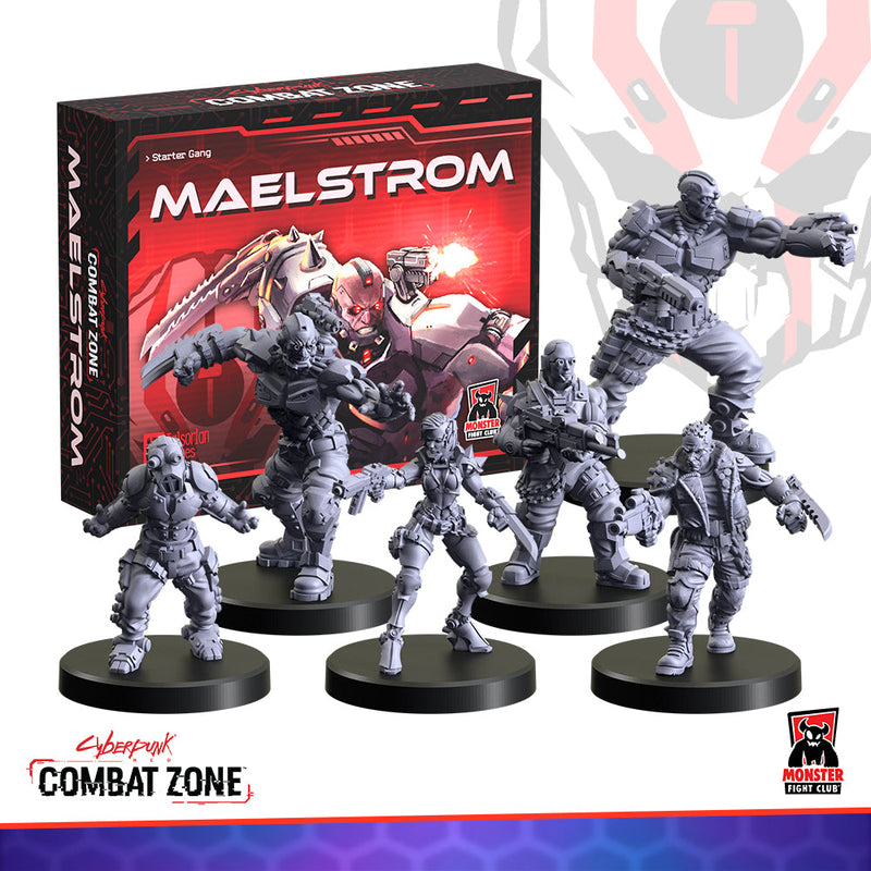 Cyberpunk RED: Combat Zone: Maelstrom Faction Starter Box-1