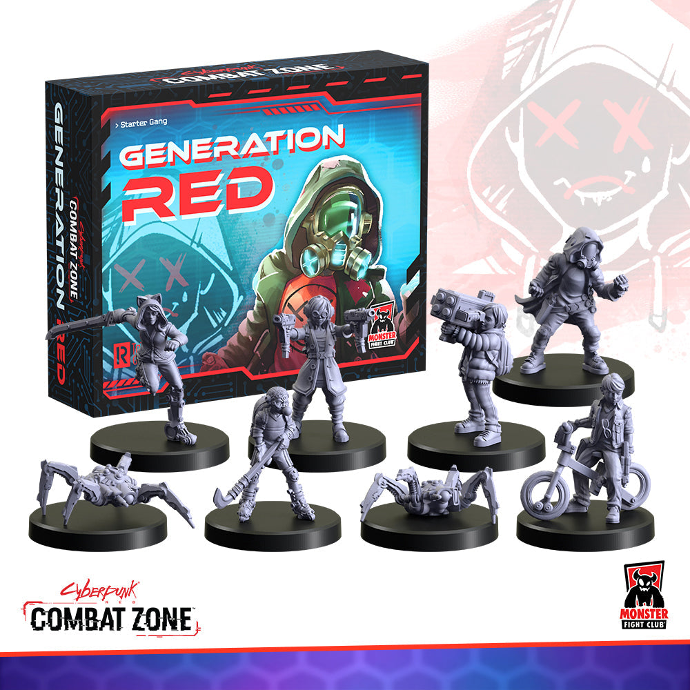 Cyberpunk RED: Combat Zone: Generation RED Starter-1