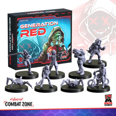 Cyberpunk RED: Combat Zone: Generation RED Starter-1
