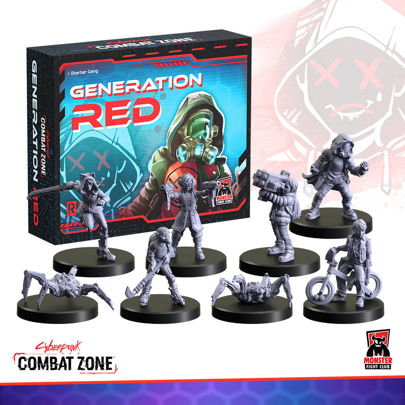 Cyberpunk RED: Combat Zone: Generation RED Starter-1