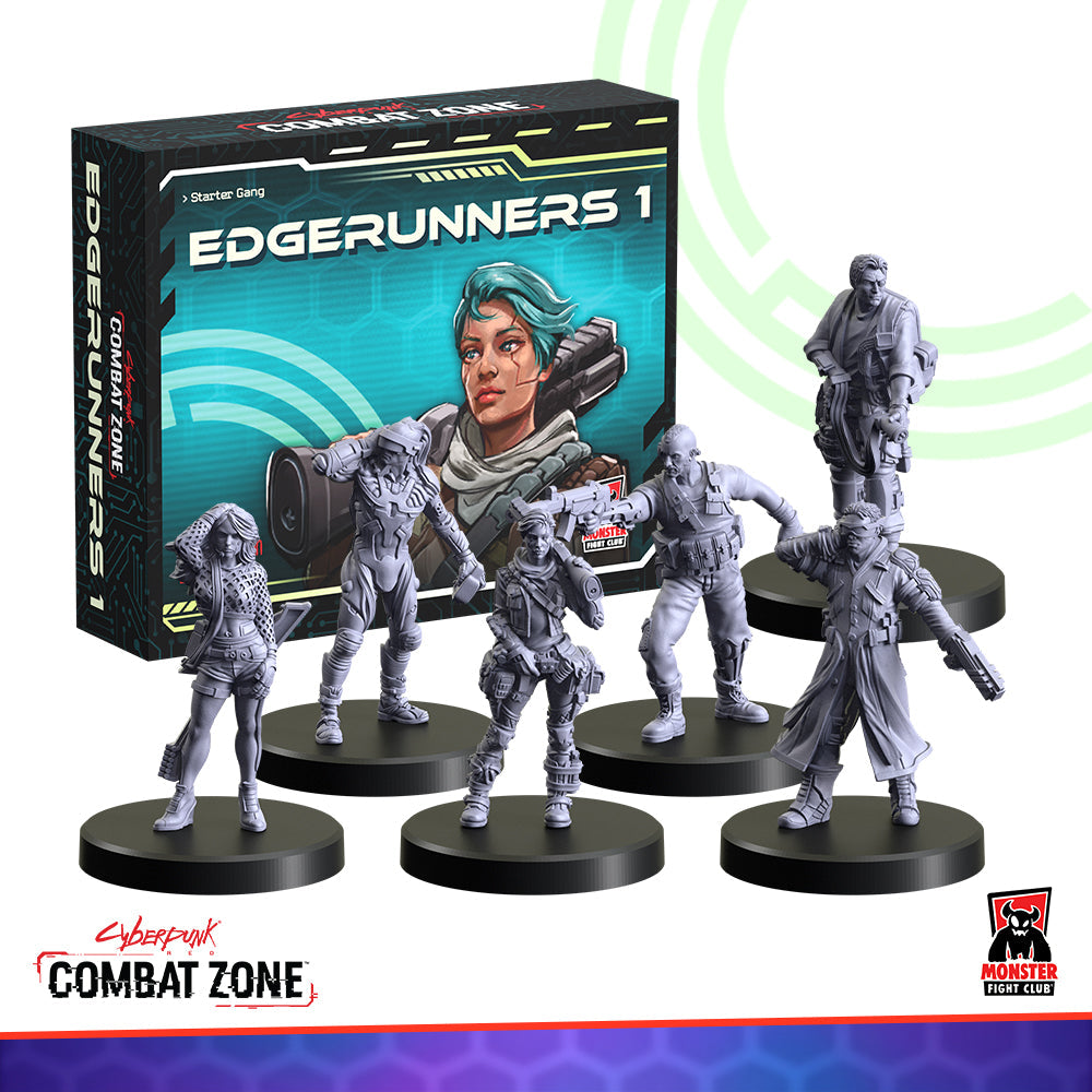 Cyberpunk RED: Combat Zone: Edgerunners Starter 1-1