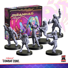 Cyberpunk RED: Combat Zone: Piranhas Starter Box-1