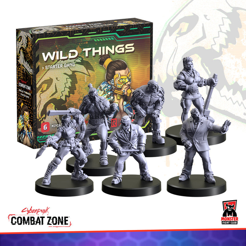 Cyberpunk RED: Combat Zone: Wild Things Starter Box-1