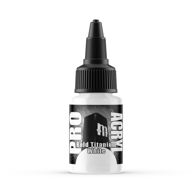 Monument Pro Acryl - Bold Titanium White 22ml-1