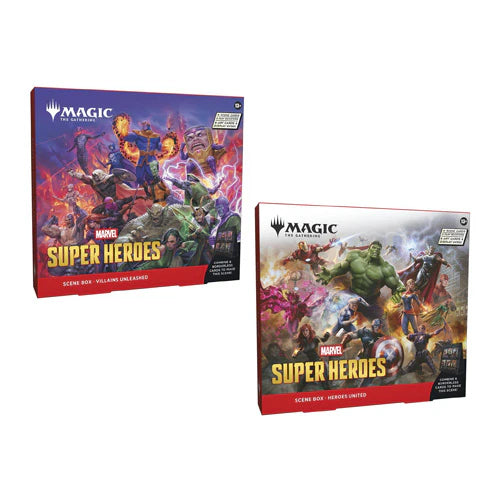 Magic Marvel Super Heroes Scene Box (Pair)-1