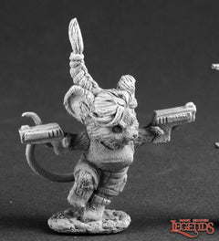 Reaper: Dark Heaven Legends: Lara Kraft, Mousling Adventuress (metal)-1