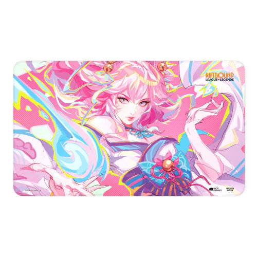 Riftbound League of Legends TCG Playmat Spiritforged: Spirit Blossom Ahri