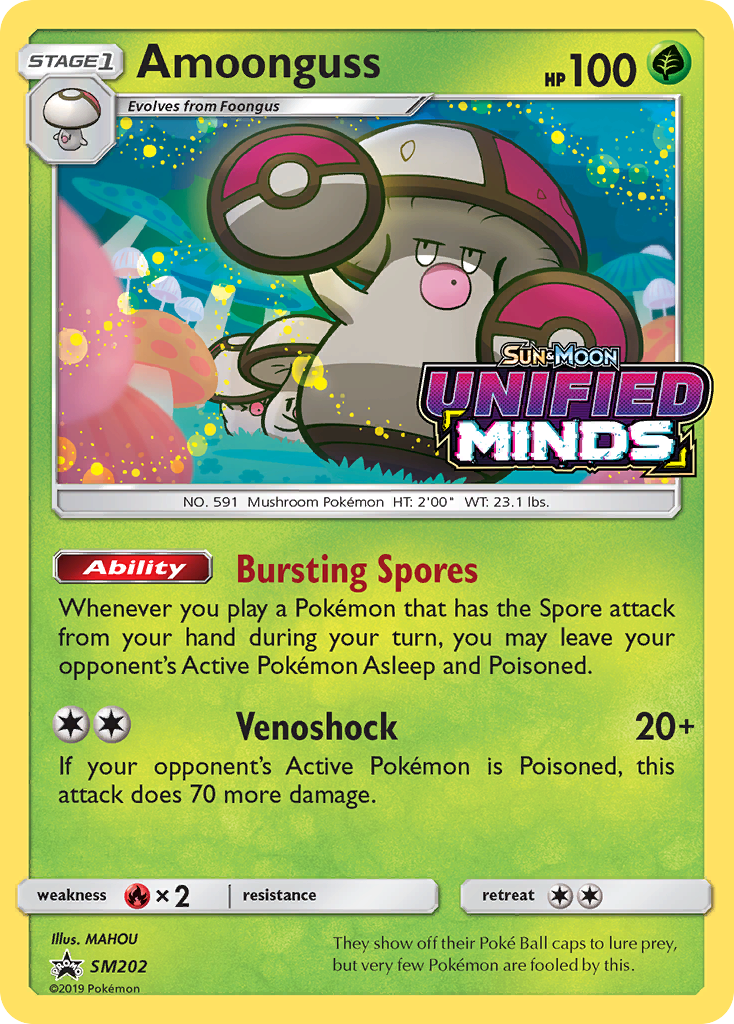 Amoonguss (SM202) [Sun & Moon: Black Star Promos]-1