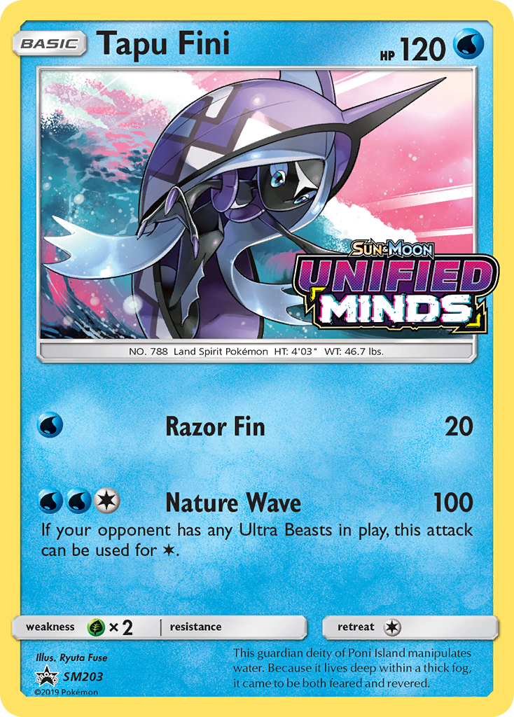 Tapu Fini (SM203) [Sun & Moon: Black Star Promos]-1